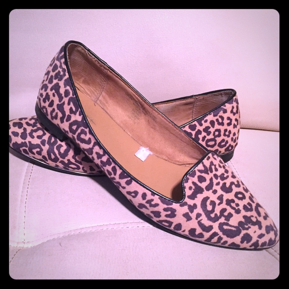 Merona Leopard Print Flats